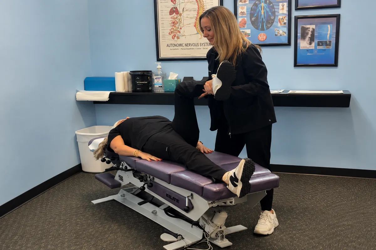 Chiropractic adjustment spinal manipulation back pain relief in Ladson, SC