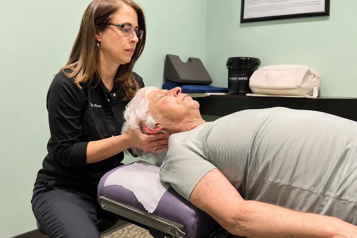 Chiropractic care neck adjustment cervical spine treatment in Ladson, SC