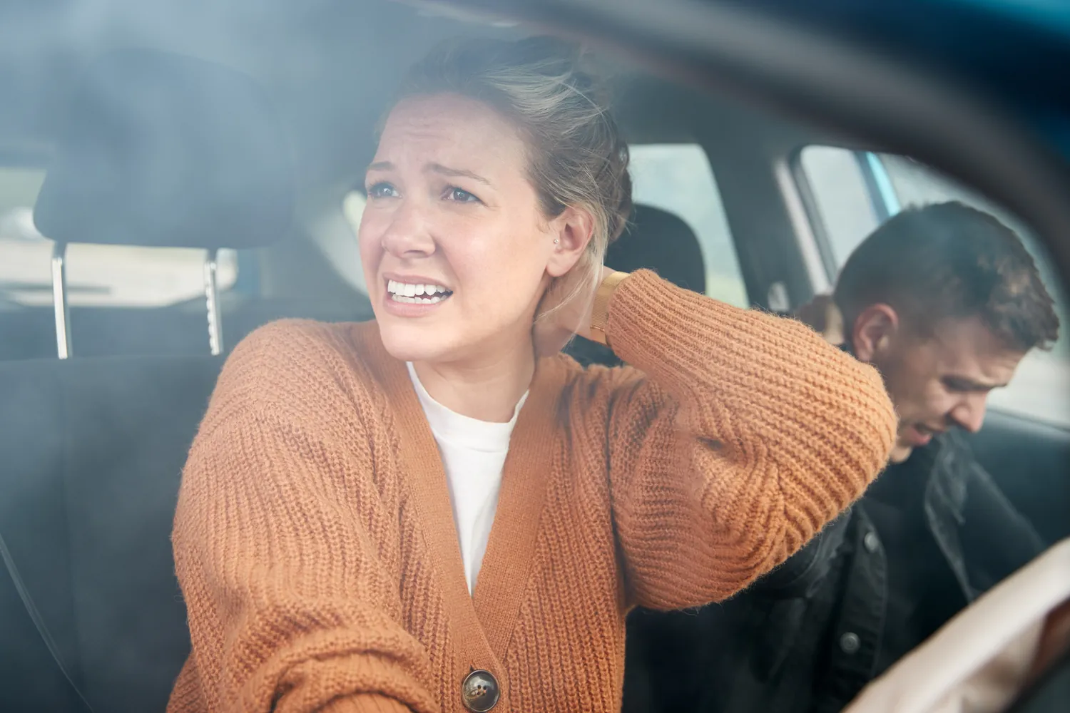 Couple in a car accident, chiropractor auto injury care