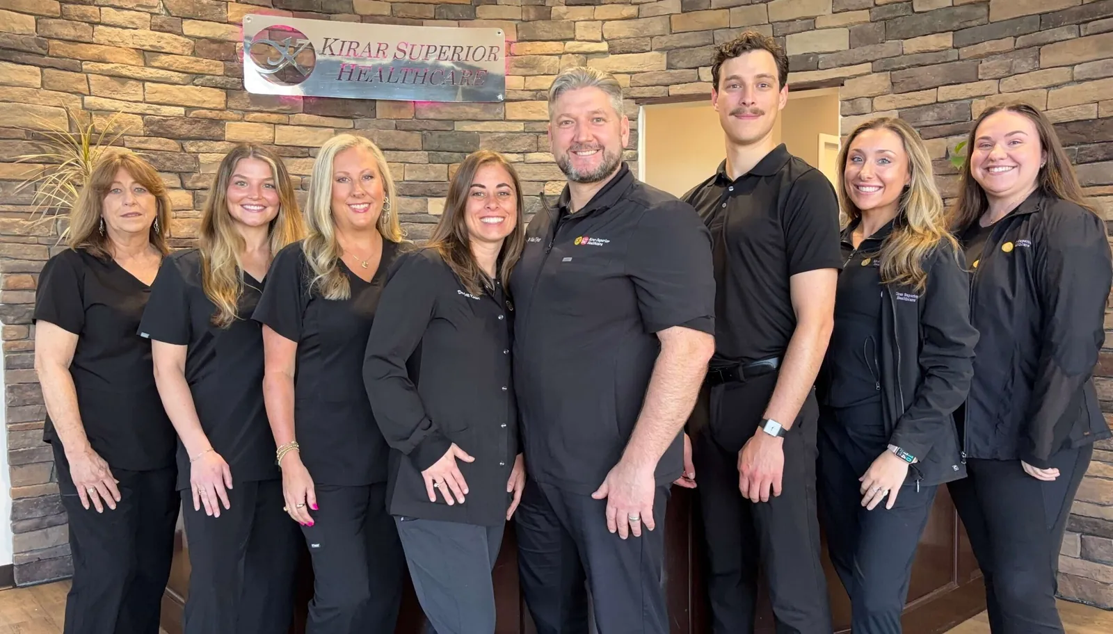 Kirar Superior Healthcare staff in the office