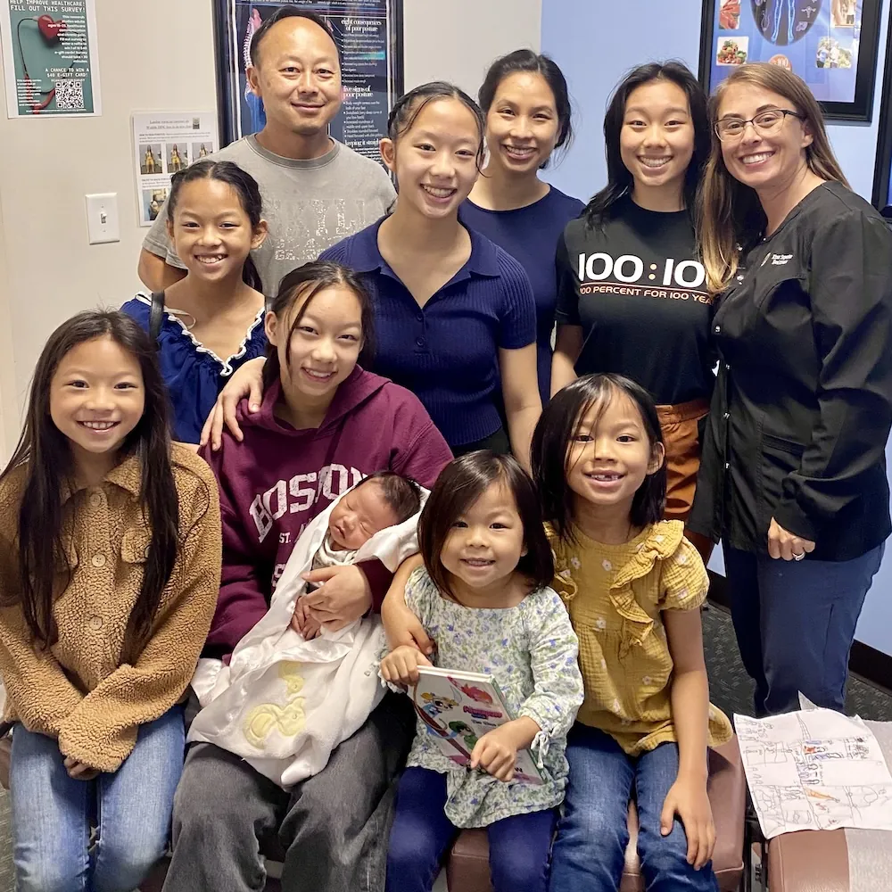 Family with children visiting Kirar Superior Healthcare